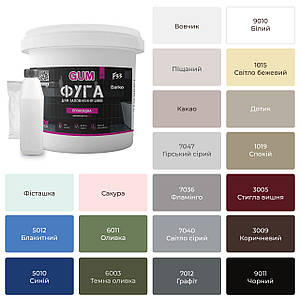 Епоксидна фуга GUM 3 кг білий