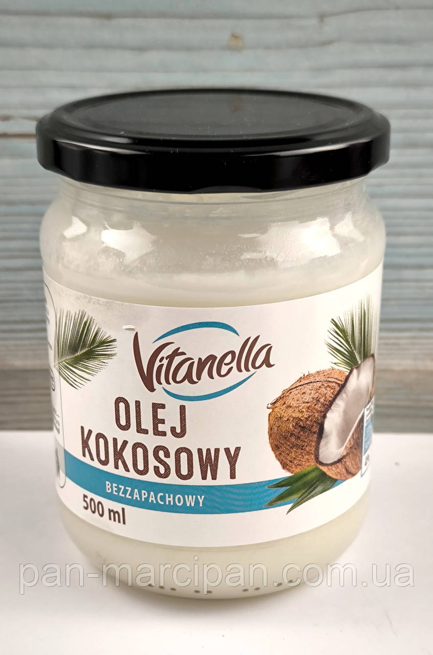 Кокосова олія Vitanella рафінована 500мл, фото 1