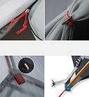 Намет 3F Ul Gear Floating cloud II (2-х місний) 15D silicone 5000 мм 3 season green, фото 4