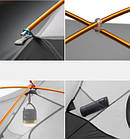 Намет 3F Ul Gear Floating cloud II (2-х місний) 15D silicone 5000 мм 3 season green, фото 5