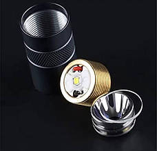 Потужний тактичний ліхтар CONVOY S2+ з акумулятором 18650, фото 3