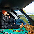 Намет Naturehike Knight III (3-х місний) 190T polyester NH19G001-Y grey, фото 6