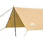 Тент 3F Ul Gear 210T Tarp 3х3 khaki, фото 2
