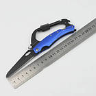 Мультитул-карабін Kyson KS-860 black/blue, фото 2