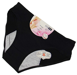 Трусики для критичних днів М чорні Hana H81152