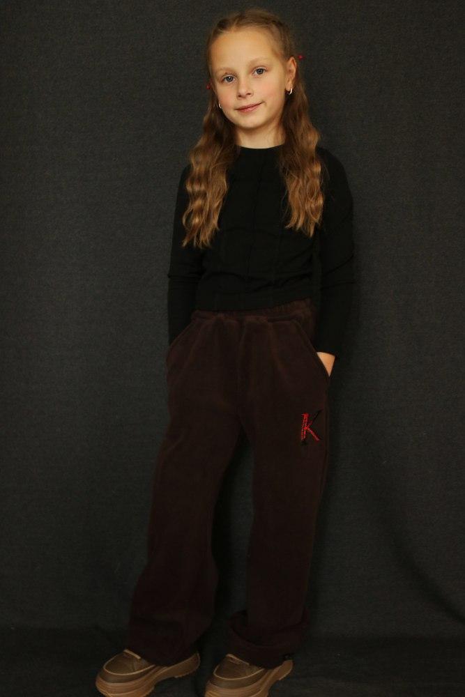 Дитячі штани унісекс "Ягуар" Шоколад, фото 1