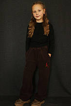 Дитячі штани унісекс "Ягуар" Шоколад