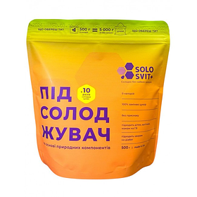 Підсолоджувач 1:10 , без присмаку ,помаранчевий дойпак , 500г ,Solosvit
