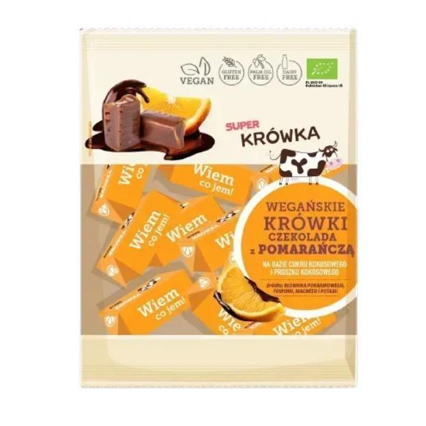 Цукерки без глютену та лактози з апельсином, 150г ,Super Krowka, фото 1