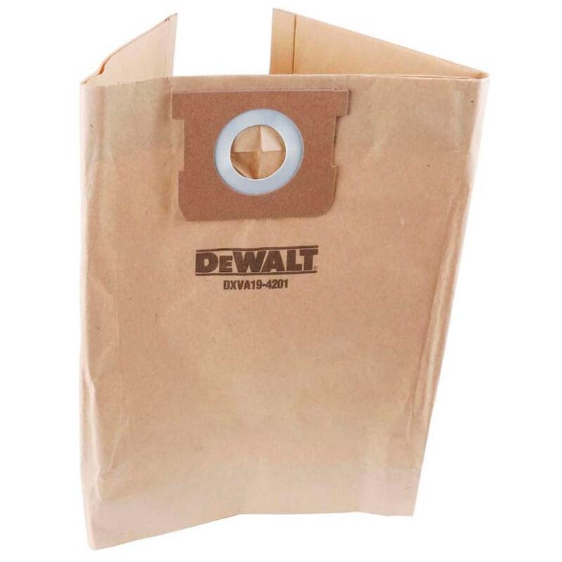 Мішки одноразові паперові для пилососа DeWALT DXVA19-4201, фото 1