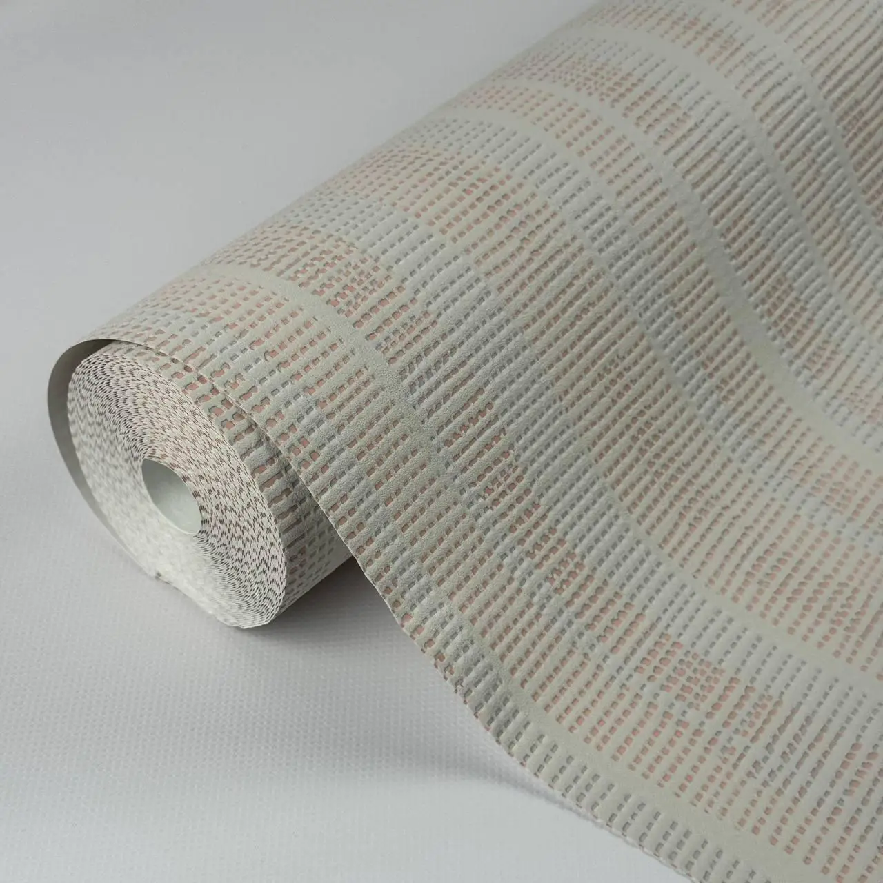 Шпалери вінілові на флізеліні 0.53 × 10 м Marburg 57226, бежеві — для спальні, вітальні, коридору, фото 1