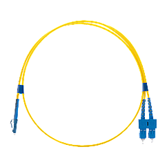 Патч-корд оптичний SC/UPC-LC/UPC SM 1M