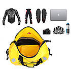 Гермосумка на багажник Rhinowalk Motorcycle 500D 65л MT20650 black, фото 4