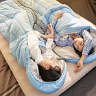 Спальний мішок з капюшоном Naturehike L250 NH21MSD07 блакитний, фото 4