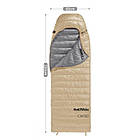 Спальний мішок пуховий Naturehike CW700 NH22YD001 хакі, фото 3