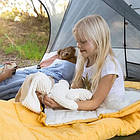 Спальний мішок дитячий Naturehike С300 NH21MSD01 жовтий, фото 5