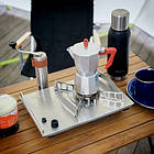 Пальник-плита кемпінговий Naturehike Outdoor Table Furnace Q-9E NH19PJ002 grey, фото 5