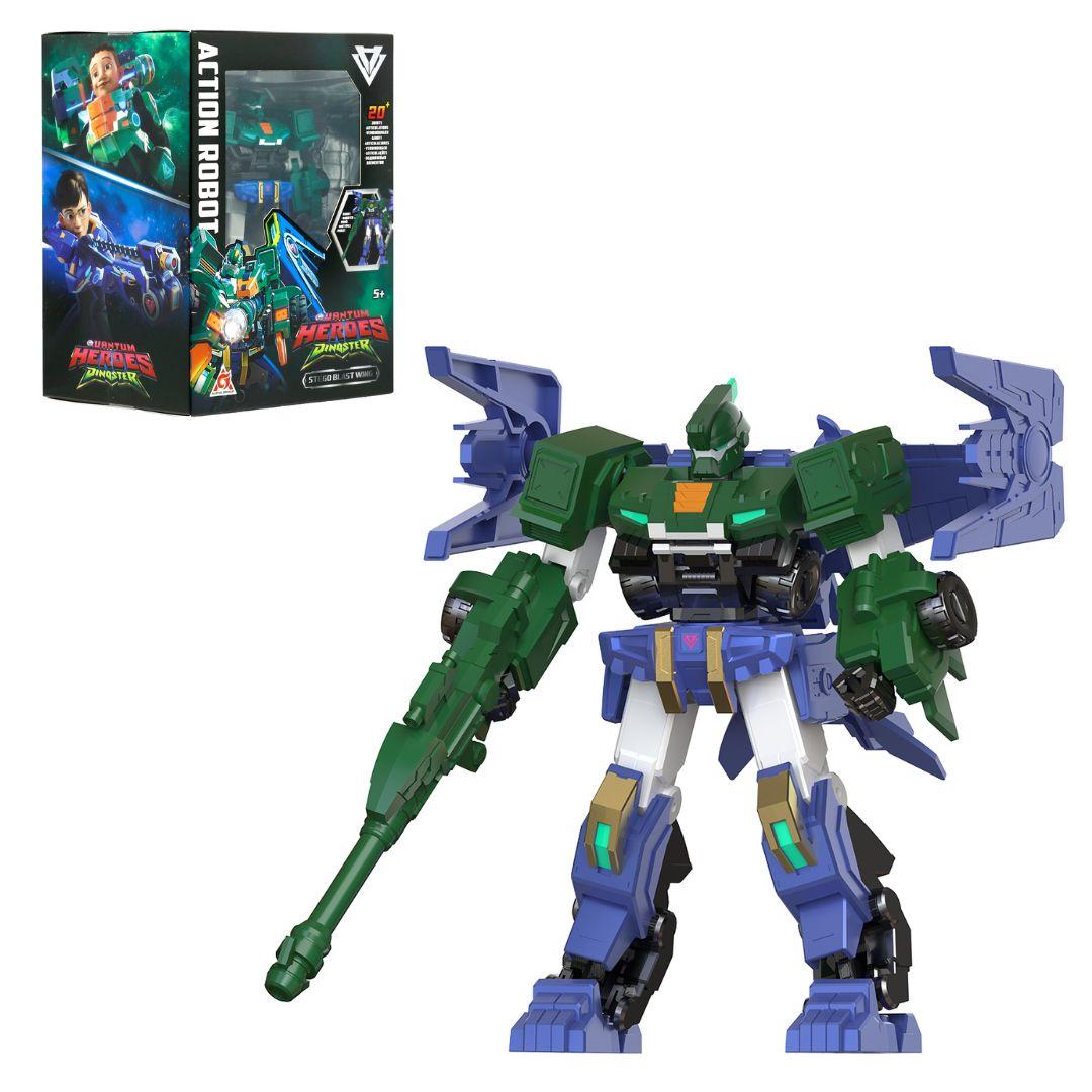 Фігурка DINOSTER - СТЕГО БЛАСТ ВІНГ (12,7 см, з аксесуарів), фото 1