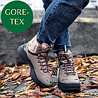 Чоловічі зимові кросівки Nike acg zoom gore-tex високі коричневі черевики nike gore-tex непромокаючі на зиму, фото 2