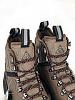 Чоловічі зимові кросівки Nike acg zoom gore-tex високі коричневі черевики nike gore-tex непромокаючі на зиму, фото 8