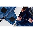 Спальний мішок з натуральним пухом Naturehike CW295 CNK2300SD013 синій, фото 3