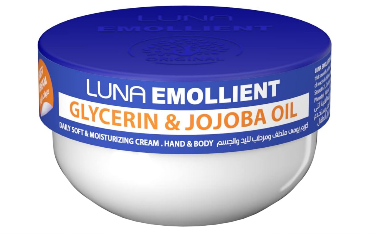 Крем для тіла та рук Луна Luna Emollient Soft cream Glycerin & Jojoba oil Єгипет Оригінал, 160 мл, фото 1