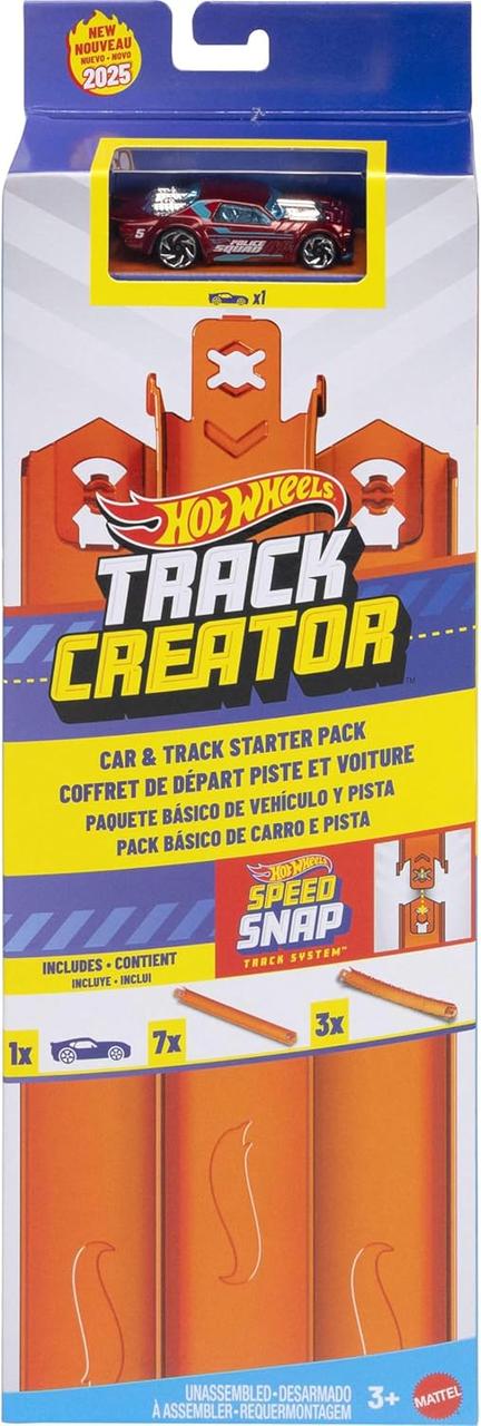 Набір доріжок для треку з машинкою серії "Track Creator" Hot Wheels, фото 1