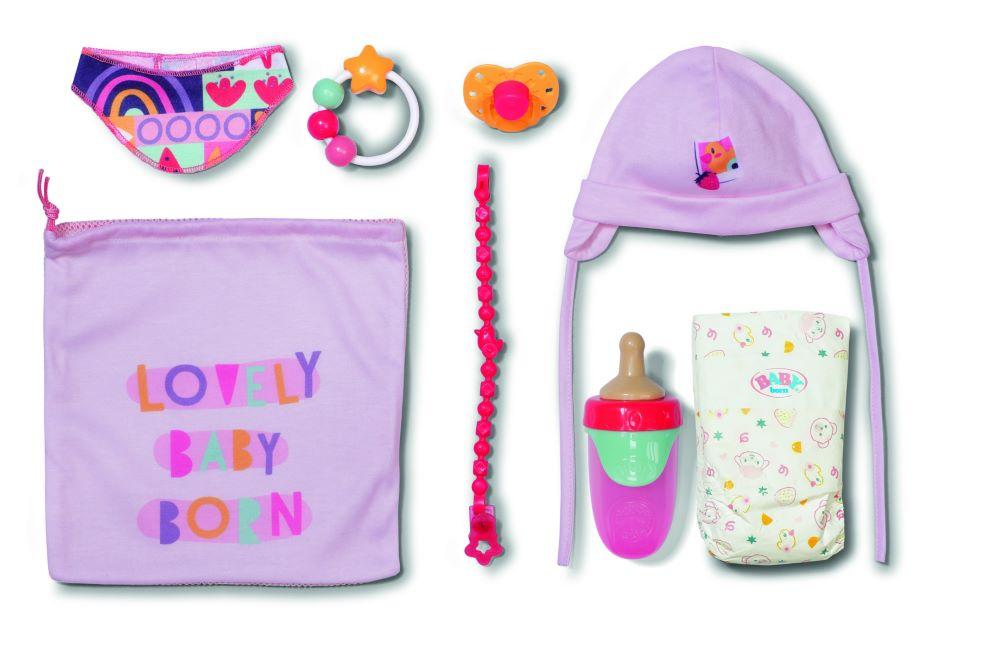 Набір аксесуарів для ляльки BABY BORN серії "Pinplay" – ПЕРШІ ВАЖЛИВІ МОМЕНТИ, фото 1