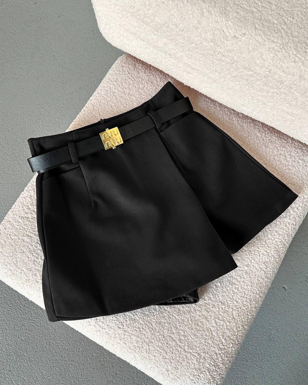 Жіночі шорти;Колір : чорний , шоколад   ; Розмір 42-44, 46-48;, фото 1