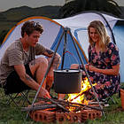 Казан Naturehike Camping 10 л NH19CJ003 grey, фото 4