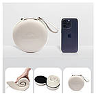 Подушка бавовняна для шиї, з пам'яттю Naturehike CNK2450WS019, сіра, фото 4