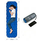 Матрац надувний Naturehike FC-10 1950х590х65 мм NH19Z032-P blue, фото 4