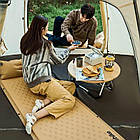 Килимок самонадувний одномісний з подушкою Naturehike 30мм CNH22DZ012 блакитний, фото 4