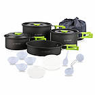 Набір посуду для кемпінгу Starcamp Cookware set 3-4 HX-CK07 black, фото 2