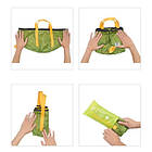 Відро складане Naturehike New Folding Washbasin S 10 л NH18L010-P blue, фото 2