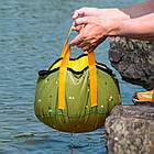 Відро складане Naturehike New Folding Washbasin S 10 л NH18L010-P blue, фото 3