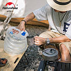 Складана каністра для води Naturehike РЕ 5 л NH14S002-T, фото 6