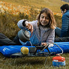 Килимок надувний двомісний Mobi Garden Taurus 90 мм NX20663005 grey, фото 2