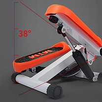 Тренажер степпер з еспандером та лічильником калорій Renew Force, фото 4