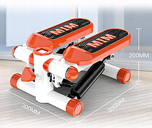 Тренажер степпер з еспандером та лічильником калорій Renew Force, фото 5