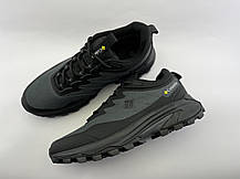 Чоловічі термо кросівки Columbia Montrail Waterproof Black Grey чорні з сірим утеплені водостійкі, фото 4