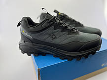 Чоловічі термо кросівки Columbia Montrail Waterproof Black Grey чорні з сірим утеплені водостійкі, фото 5