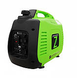 Генератор інверторний для дому квартири ZIPPER 2 кВт генератор однофазний ручний стартер, фото 5