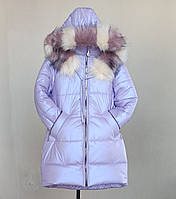 Зимова куртка-парка Перлина для дівчинки 6-10 років