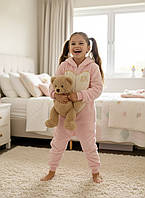 Плюшевый кигуруми для девочки "Розовая панда"