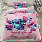 Набір дитячої плюшевої постільної білизни БЕЗ ПРОСТИРАДЛА Куромі Kuromi 135x200 см, фото 3