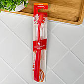 Зубна щітка Edel+White Allround середня жорсткість (помаранчева),1 шт