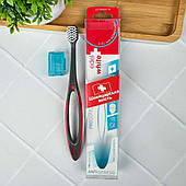 Ультрам'яка зубна щітка Edel+White Pro Gums для чутливих ясен (темно-сіра), 1 шт