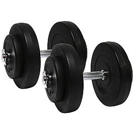 Гантелі з металевим грифом