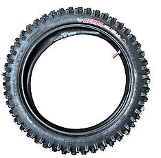 Кросова покришка з камерою 60/100-12 (2.50-12) 36J для вихованців і дитячих кросових мотоциклів, CROSS "KENDA", фото 4